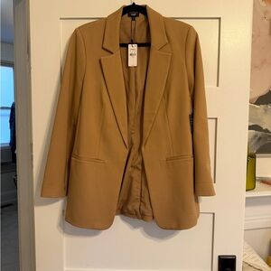 Express Women's Camel Blazer Jacket